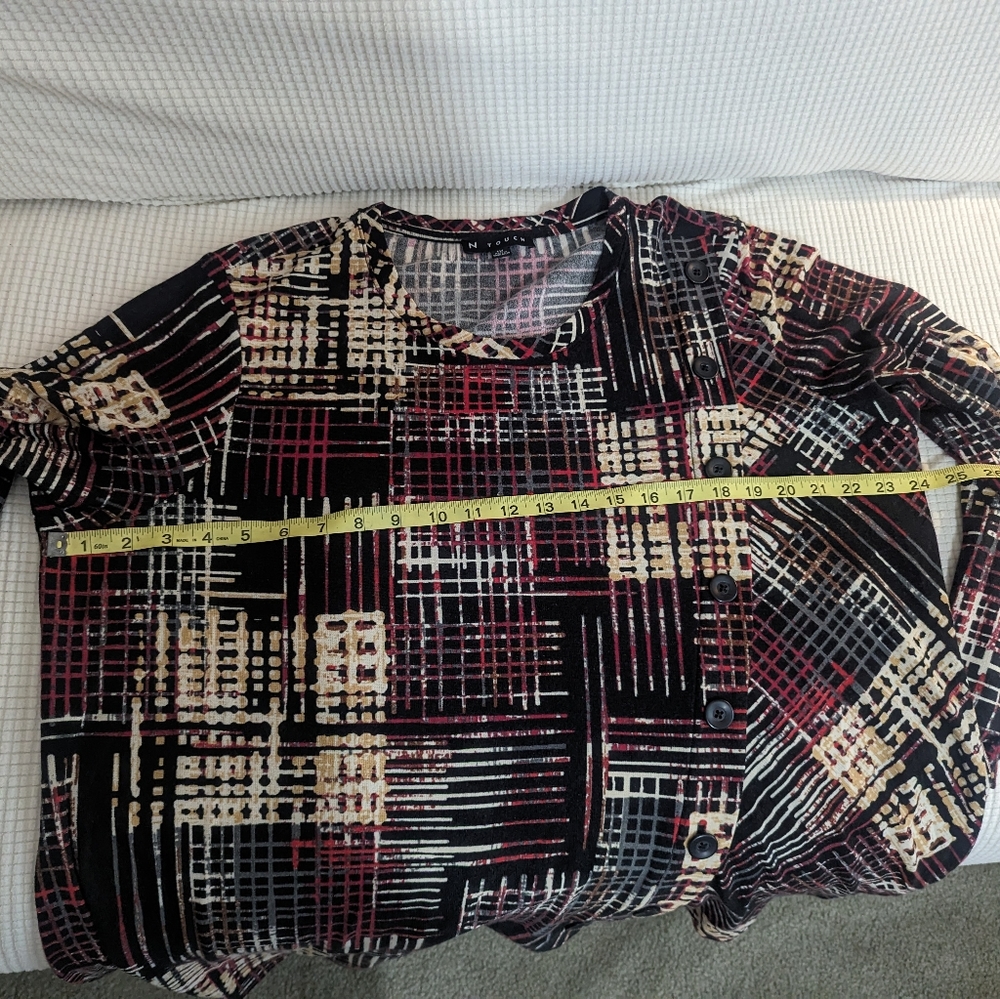 N Touch Multi Color Tunic - Picture 7 of 9
